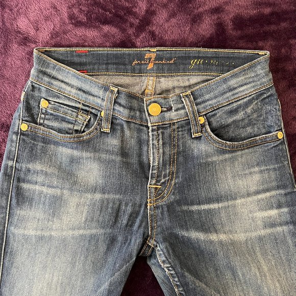 7 For All Mankind, Gwenevere collection, high waist Ankle Jeans, size 24 - Picture 3 of 6